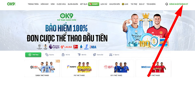 Hướng Dẫn Tạo Tài Khoản OK9 Chi Tiết